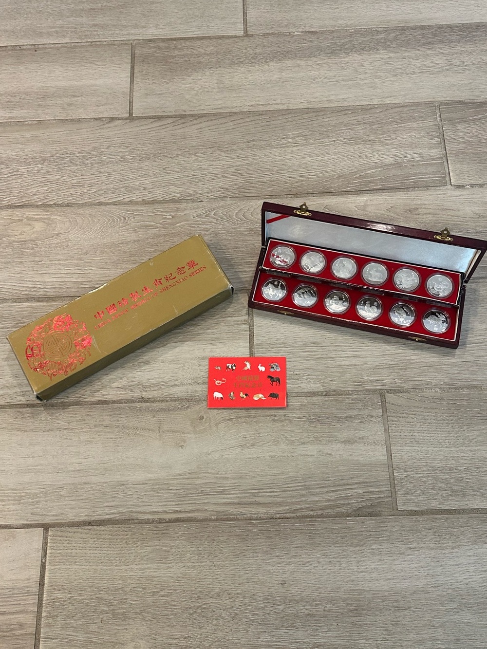 VTG 1997 China Proof Medals of Shengxiao Series – Complete 12-Piece Chinese Set